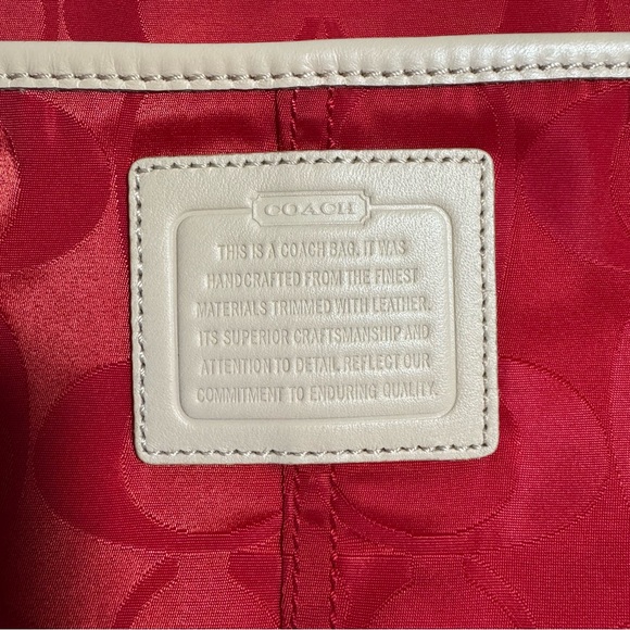 Coach Red Nylon Crossbody Bag - Picture 2 of 12